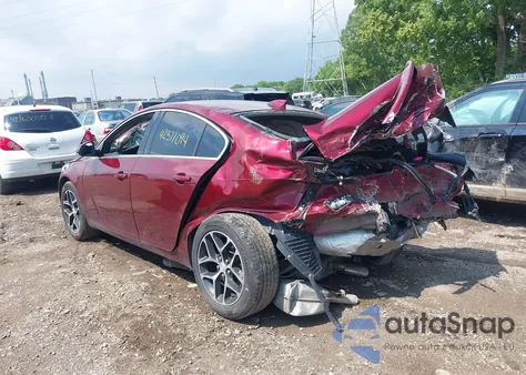 2017 Buick Regal Turbo Sport Touring из США, поврежденный, VIN 2G4GL5EX6H9134324